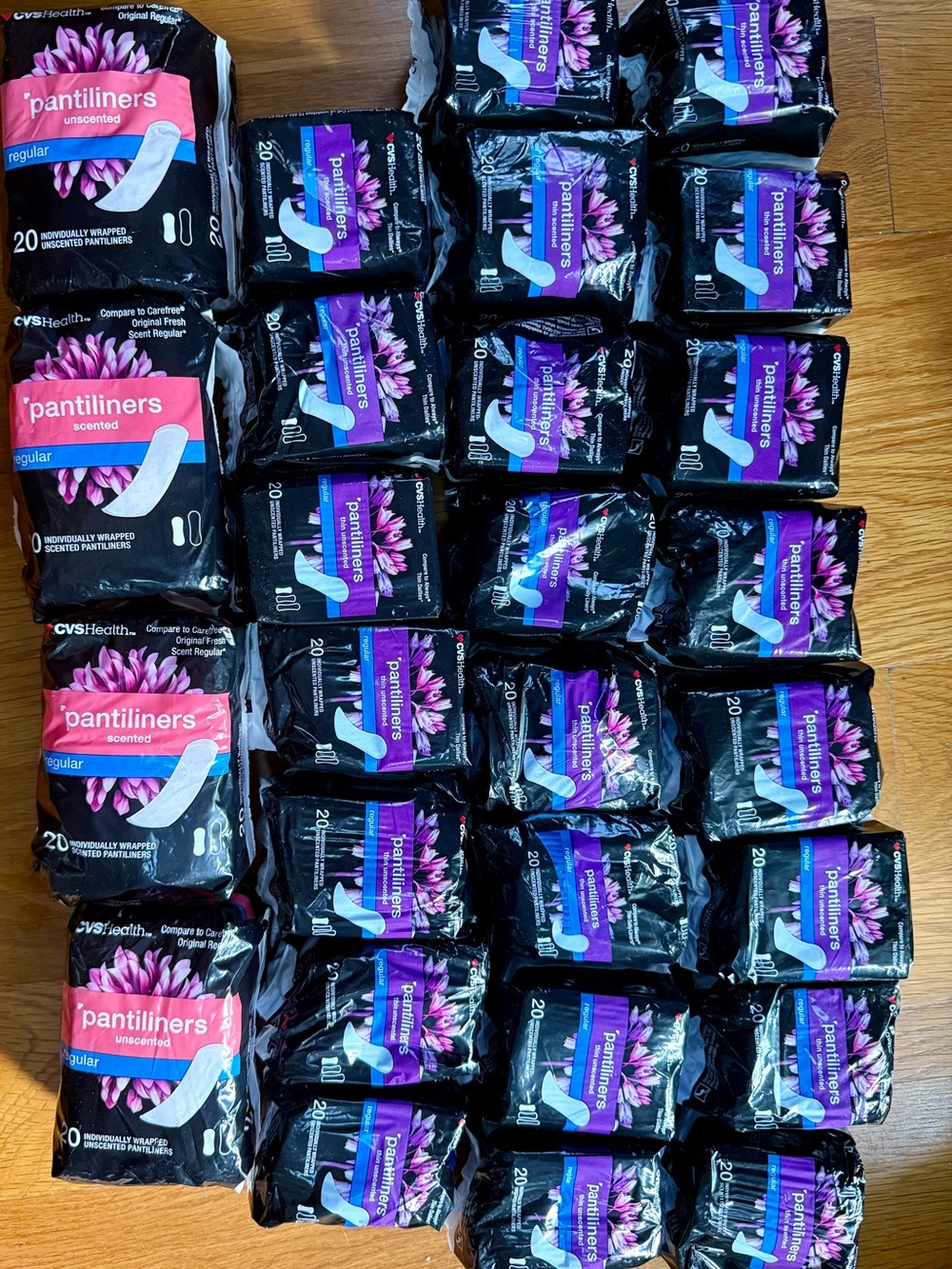 CVS Health Pantiliners - 27 packs